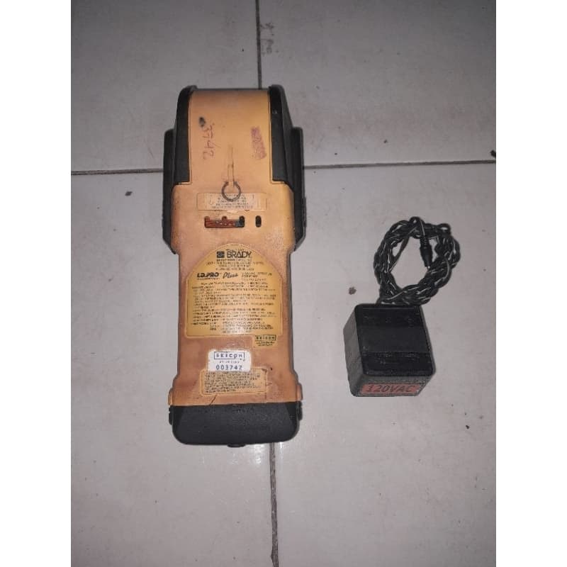 Rotulador de fios e cabos portátil Brady ID Pro Plus NÃO TESTEI No Estado Leia Descrição.