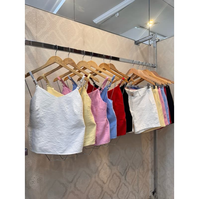 feminina conjunto de short tecido marrante 2563