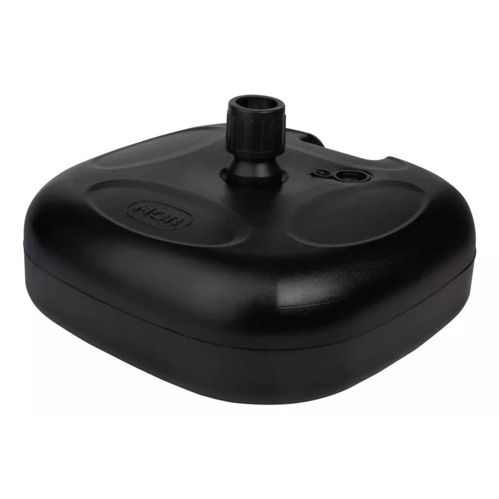 Base de Ombrelone Guarda Sol Mor Areia Agua P/ Piscina Jardim 22kg Reforçado Original Preto Branco