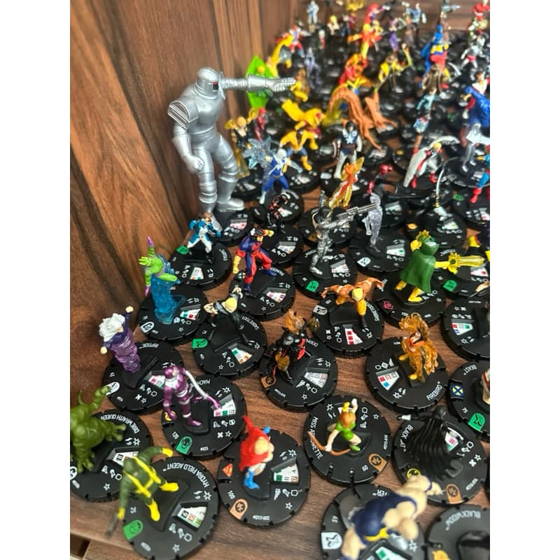 Miniaturas Heroclix Marvel Dc Comics Heróis RPG Action Figure Wizkids (Valores unitários)