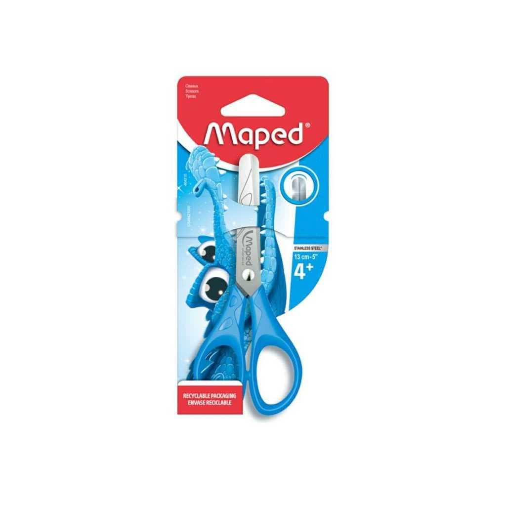 Tesoura escolar sem ponta 13cm Essentials 464410 Maped - BT 1 UN