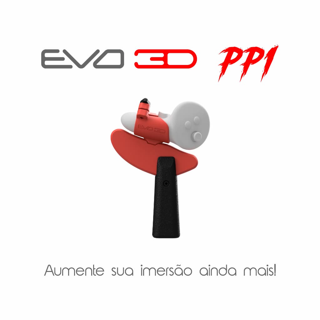 Acessório Suporte Raquete de Ping Pong Tênis de Mesa PP1 - Quest 2, 3, 3s e Pro