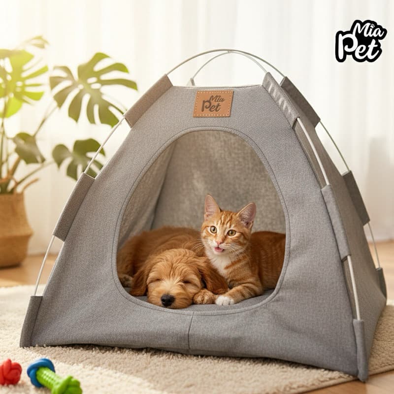 Cama Caminha Cabana Tenda Barraca Toca para gato e cachorro de pequeno porte