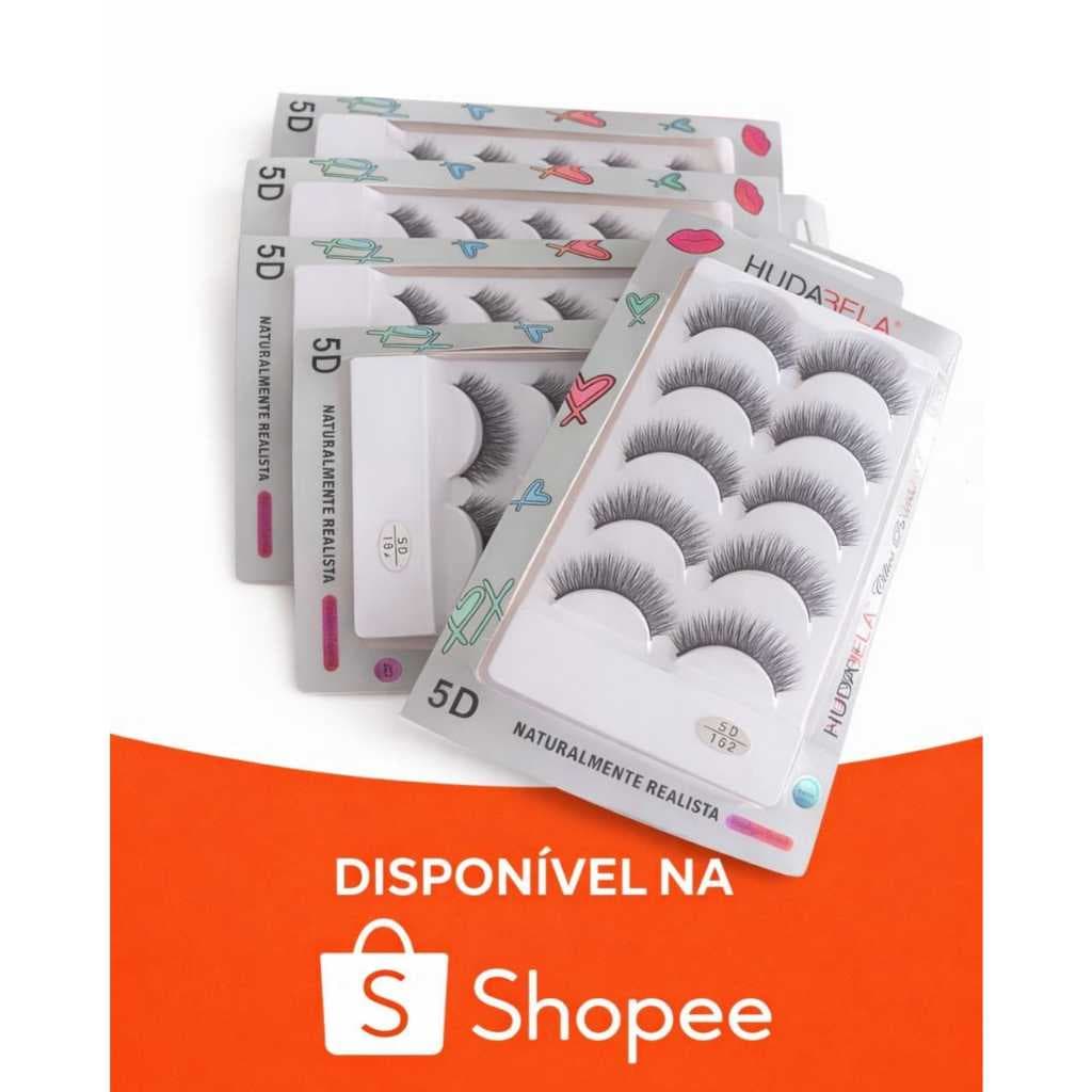 Kit Com 6 Pares De Cílios 5D