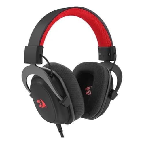 Fone Headset Gamer Redragon Zeus Lite Preto P3 H510-lt Preto