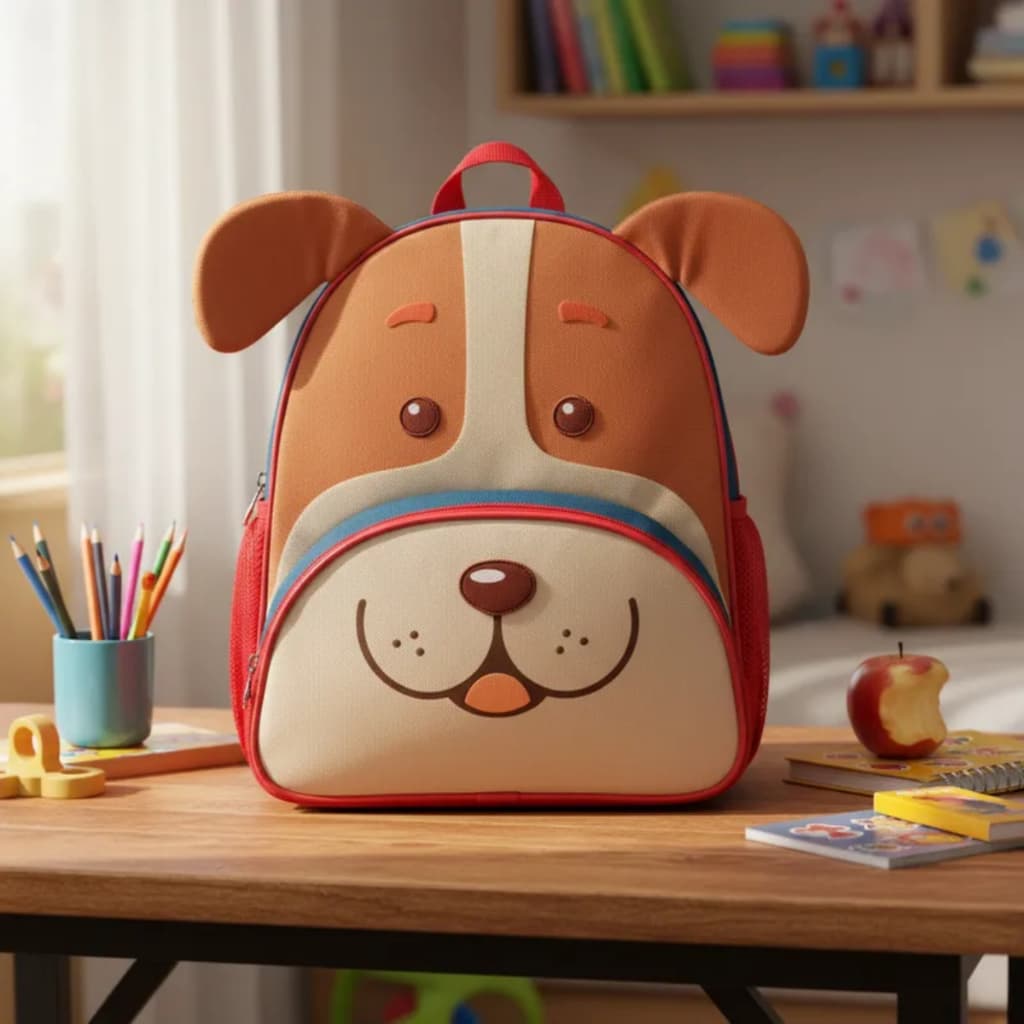 Mochila Escolar Infantil Com Alças Costas Criança Menino Menina Material Escolar Resistente Volta as Aulas