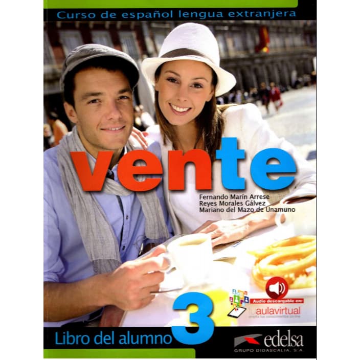 Apostila Curso de Espanhol Vente Livro do Aluno 3 - 190 paginas Encadernado Espiral