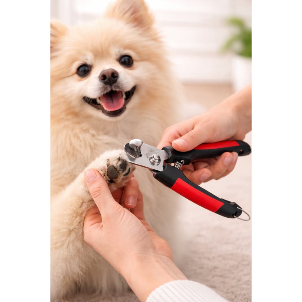Alicate Cortador Corta Unha Cachorro Pet com Trava de Segurança