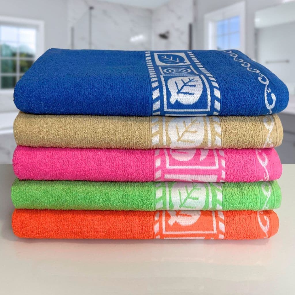 Toalha de Banho 100% Algodão 75x130cm – Coleção Isabela