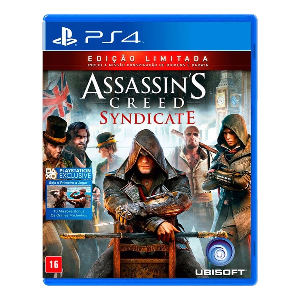 Assasins Creed Syndicate Ps4 Midia Fisica Envio Imediato