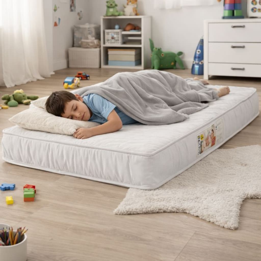 Colchão Infantil Baby D18 150x70cm Criança Pequeno Macio Bebê Mini Cama Quarto Portátil Caminha