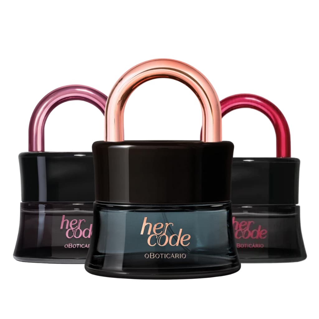 Her Code Eau de Parfum 50 ml – O Boticário Original • Feminino • Floral Frutado