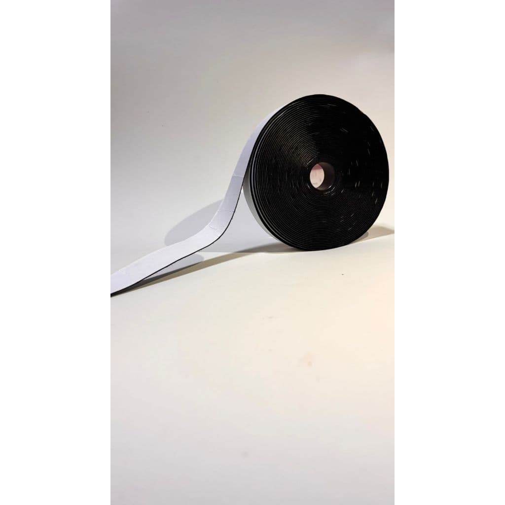 Velcro Autocolante Multiuso com Cola Forte – Fixação para Cabos, Tapetes, Cortinas, Artesanato e Decoração ( 25mm - 1m )