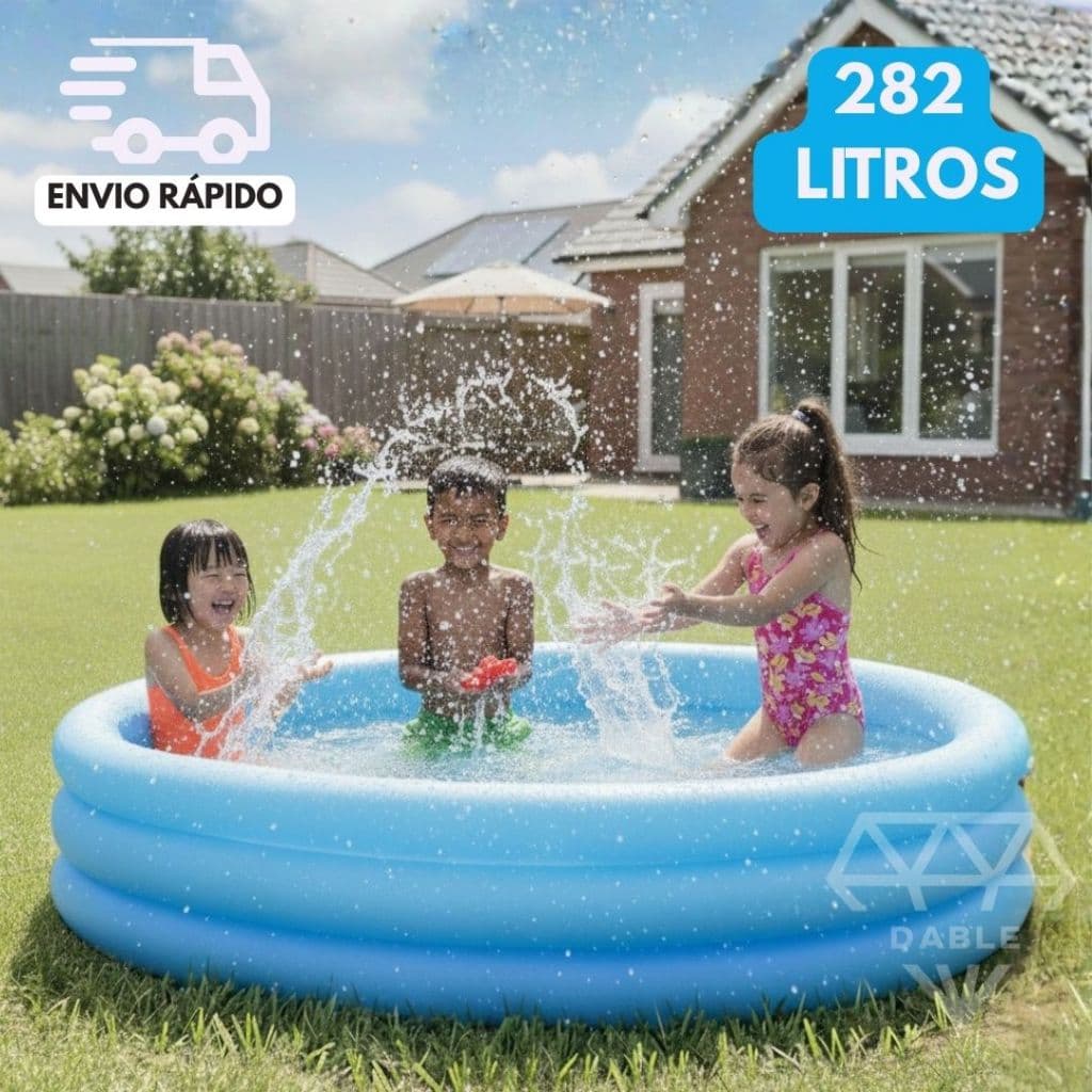 Piscina Inflável Infantil Capacidade 282 e 140  Litros Bestway Para Crianças Super Resistente