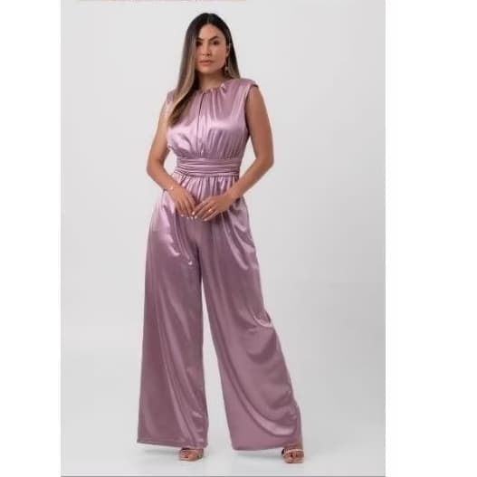 Macacão Satin Muscule TEE Roxo Labrava Tam:G