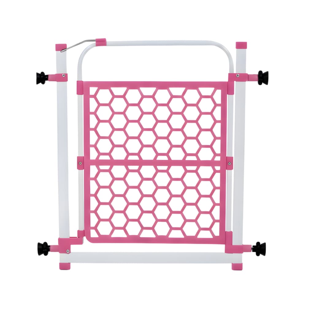 Portão Pet Colorido Grade Para Cachorro 78cm A 83cm Cercado de Proteção