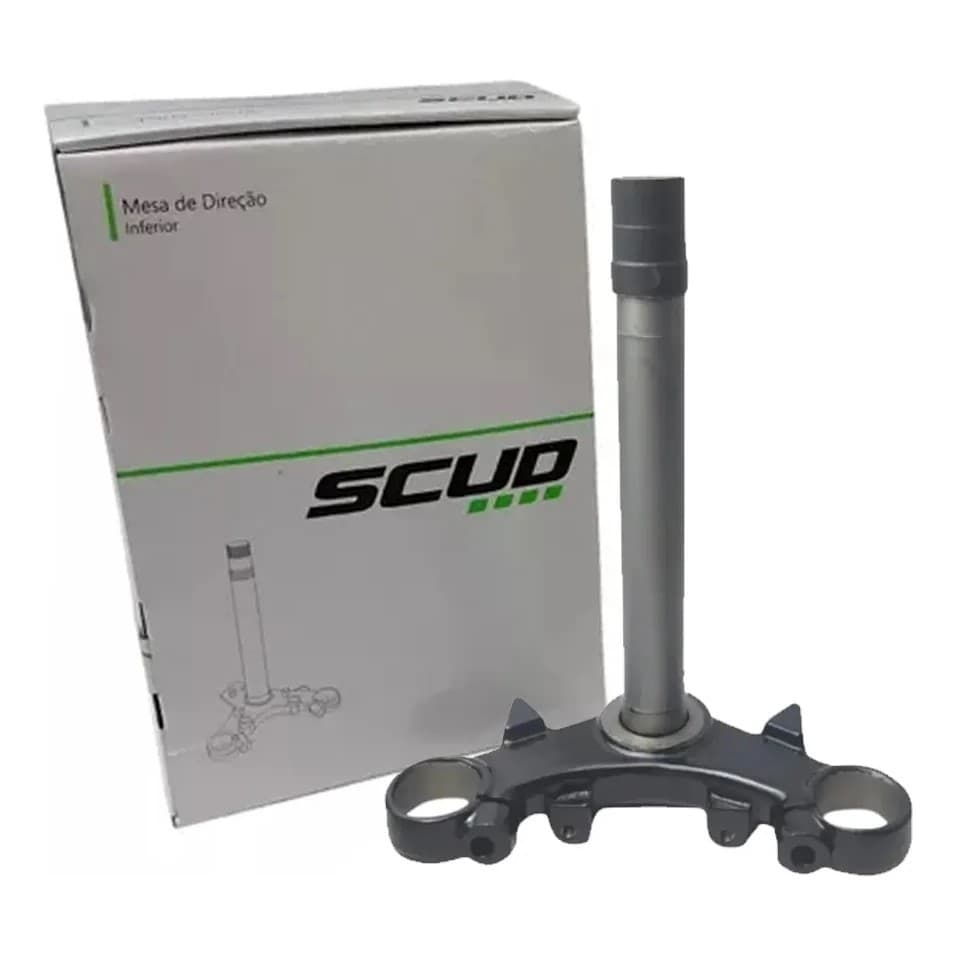 MESA DIREÇÃO  MOTO INFERIOR TITAN 2000/150/160/MIX  - BIZ 100/125 - YBR 125- SCUD