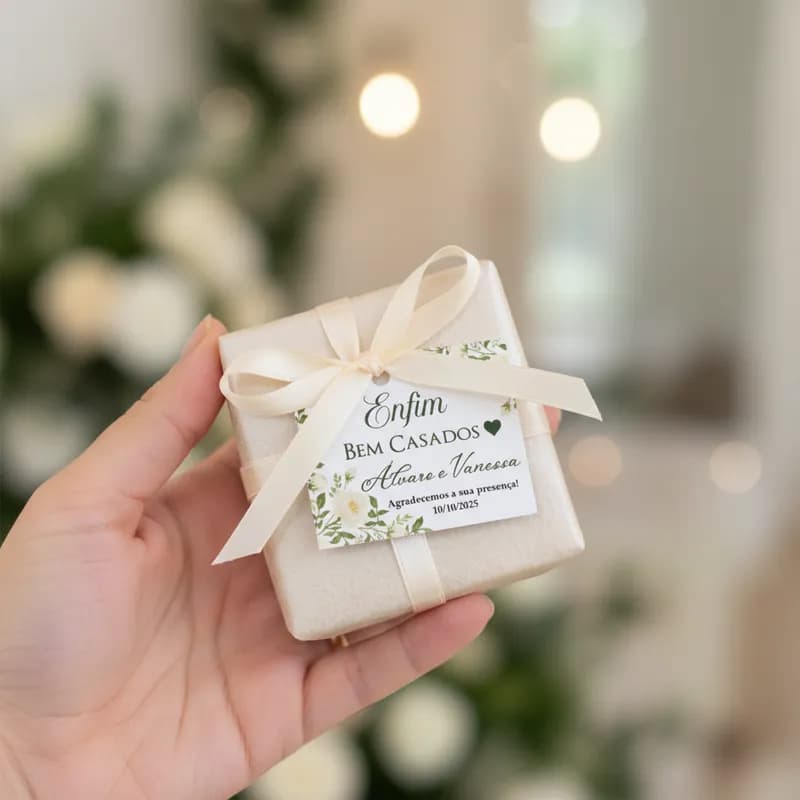 Tag para bem casado, lembrancinhas de casamento, aniversario e festas