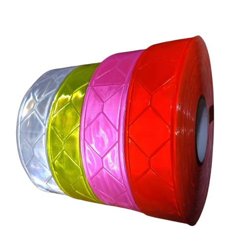 Faixa Fita Refletiva (5cm - L) Para Costurar Colete Uniforme Motoboy