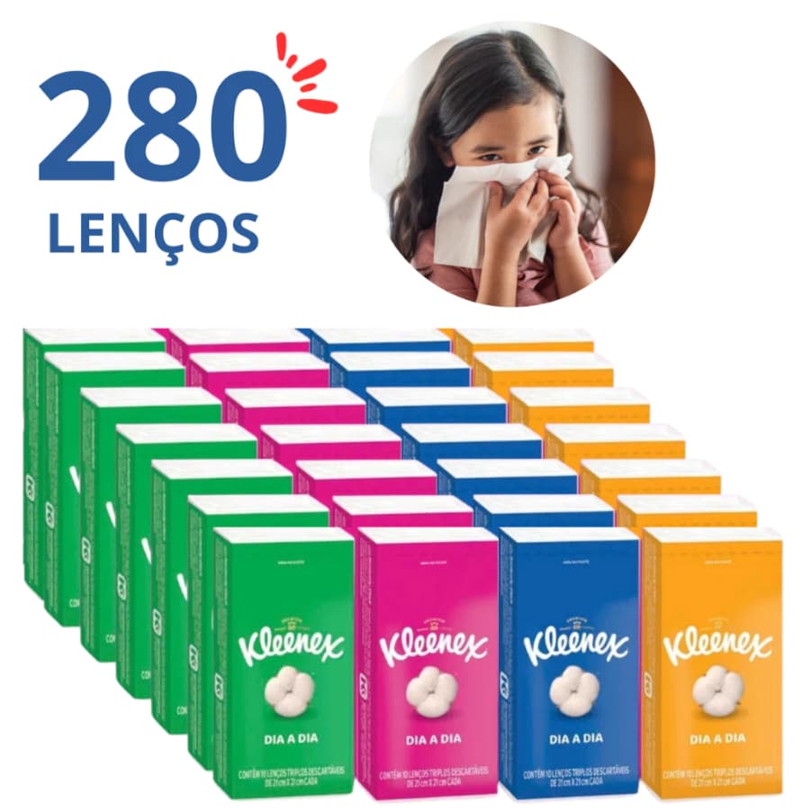 Kit de Lenço de Papel Triplo Kleenex Suaves Pacotes de Bolso p/ Casamento