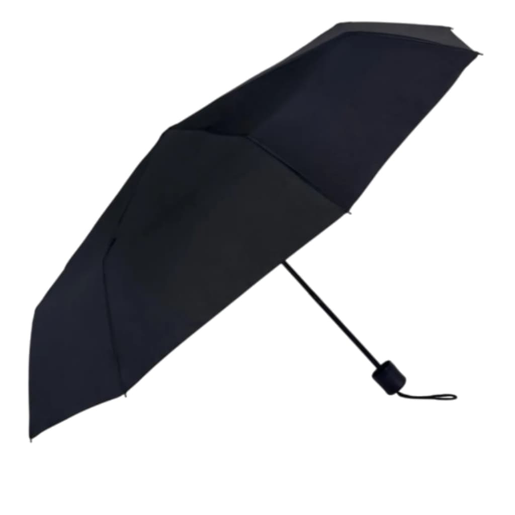 Sombrinha Guarda-Chuva Dobrável Preto Resistente Para Vento Forte