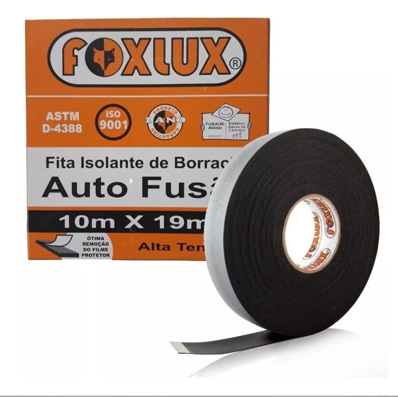 Fita Isolante Fita Autofusao FoxLux Isola tensões