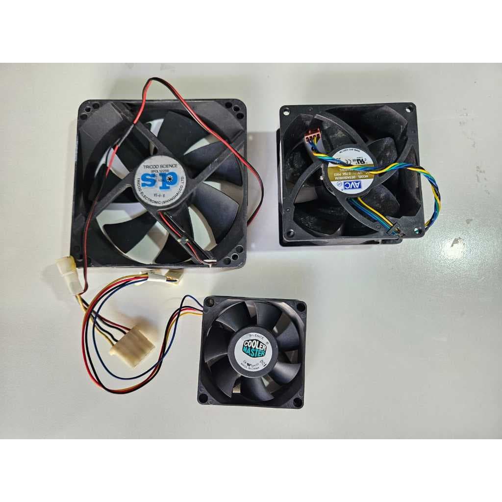 Kit 3 Unidades Ventilador de Gabinete USADOS