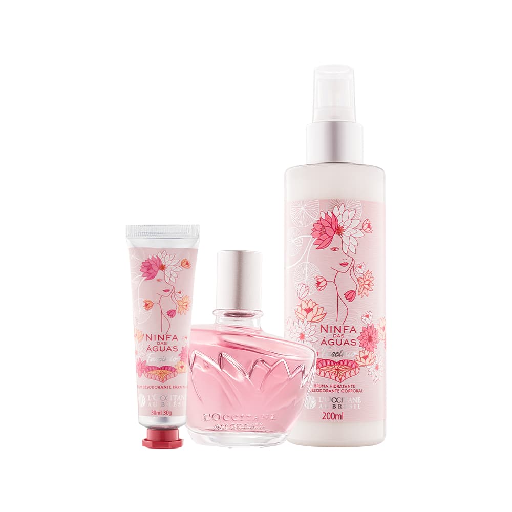 Kit Presente Loccitane Au Brésil Ninfa Das Àguas Fascínio