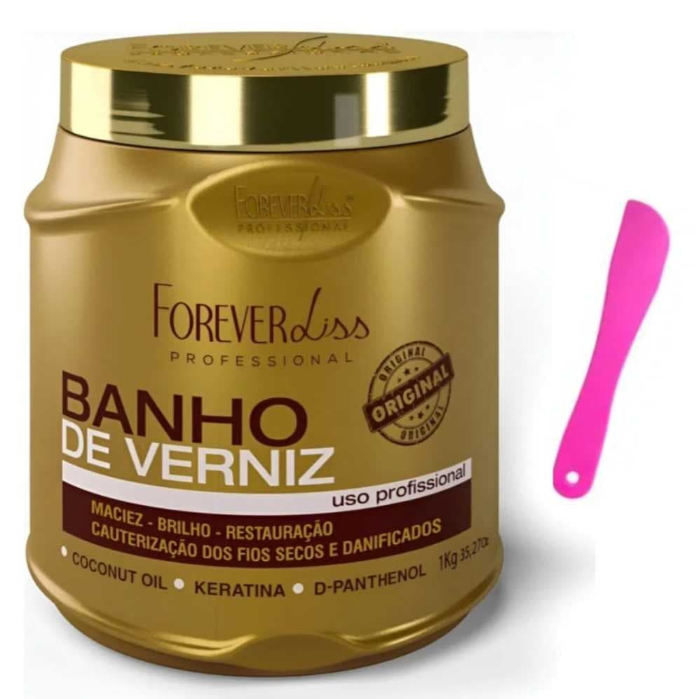 Máscara Banho de Verniz Forever Liss 1Kg +