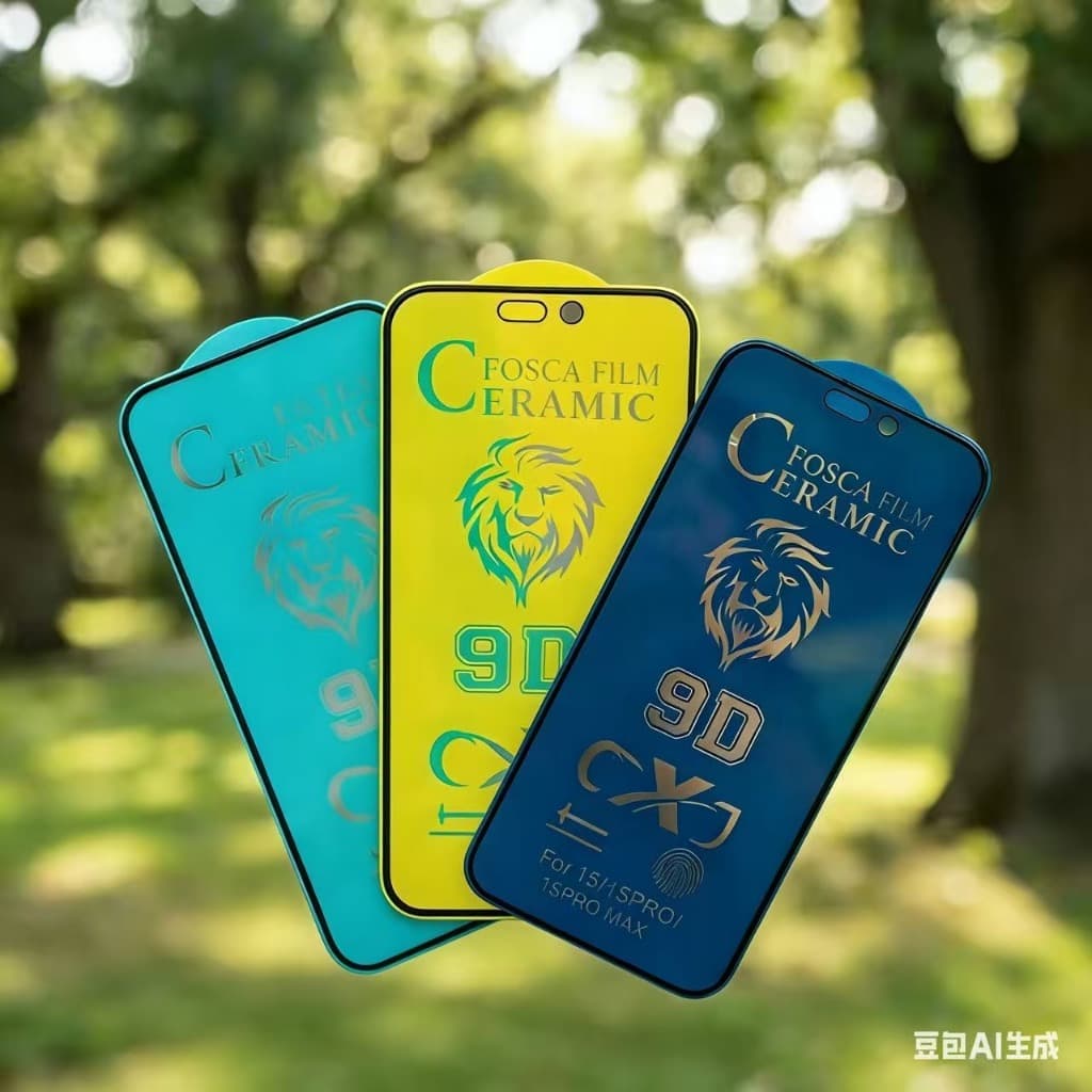Película 9D Cerâmica para iPhone17 iPhone17AIR iPhone 17PRO 17PRO MAX Indestrutível (Fosca, Privacidade e Transparente)