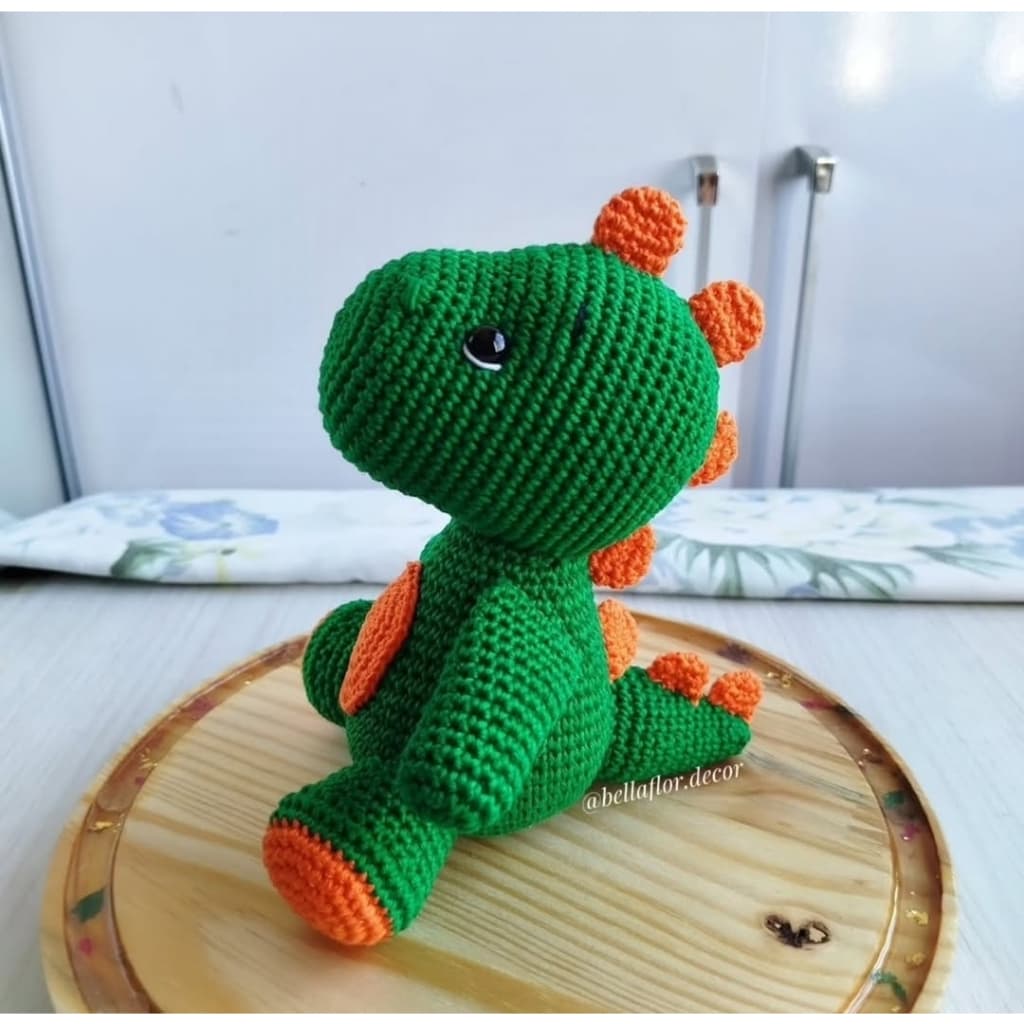 Dinossauro, unicórnio e ursinho em amigurumi / crochê. infantil, presente, decoração