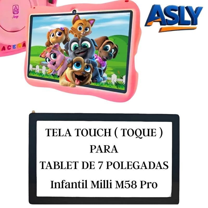 Tela Touch Para Tablet M58pro Infantil Astronauta Kids Oferta!!!