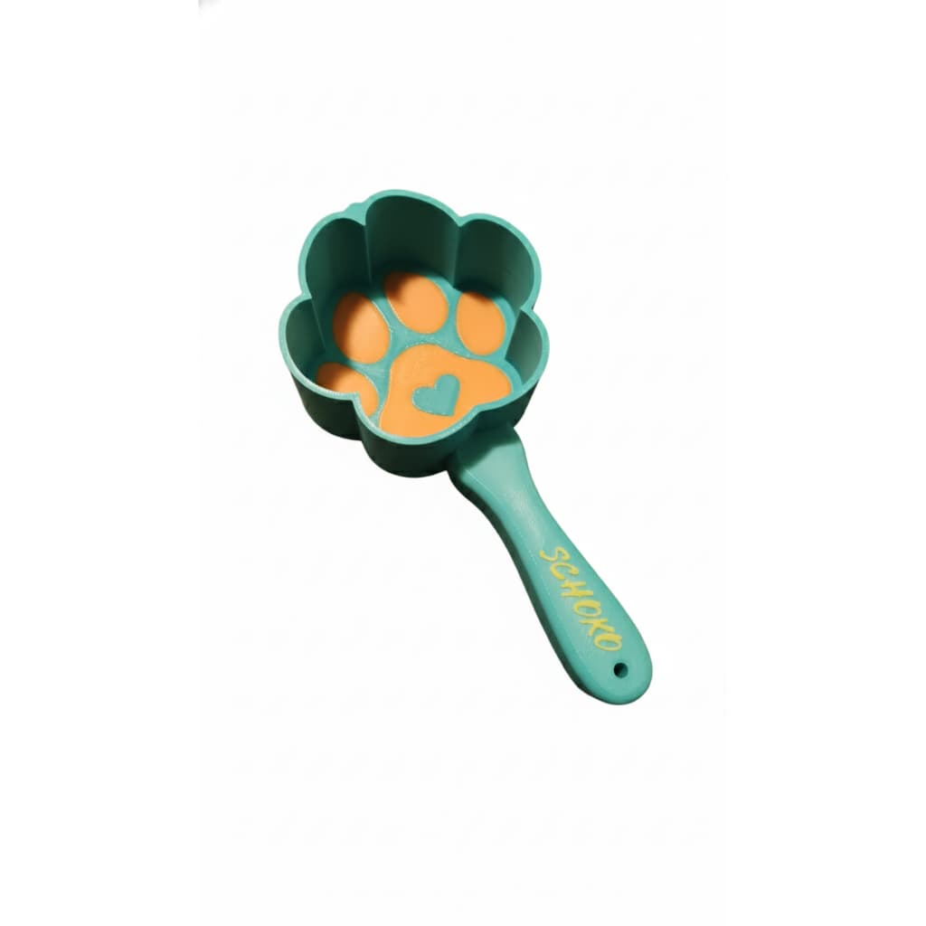Colher Medidora para Ração de Cachorro – Dosador Pet Formato Pata