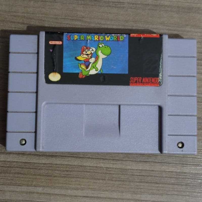 Super Mario World Original – Super Nintendo (SNES) – Cartucho
