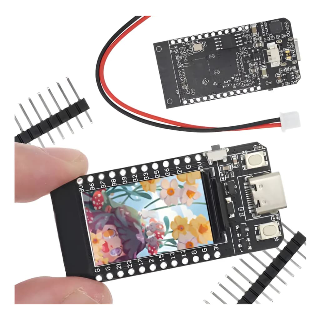 Placa Microcontrolador LILYGO T-Display ESP32 WiFi Bluetooth LCD 1.14 IoT Arduino DIY