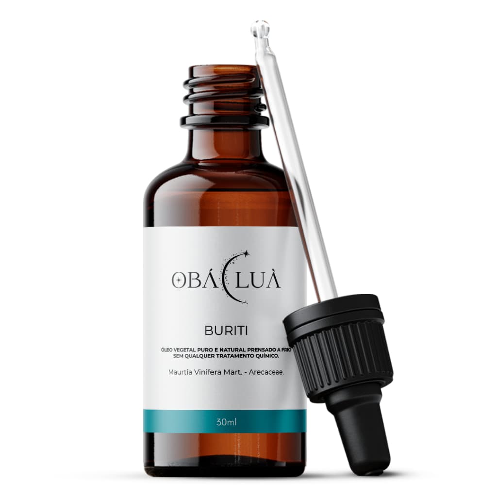Óleo Vegetal de Buriti OBÁ LUÀ 100% Puro - Uso Corporal E Capilar