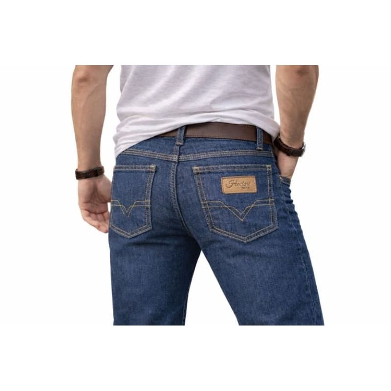 Calça  jeans tradicional básica