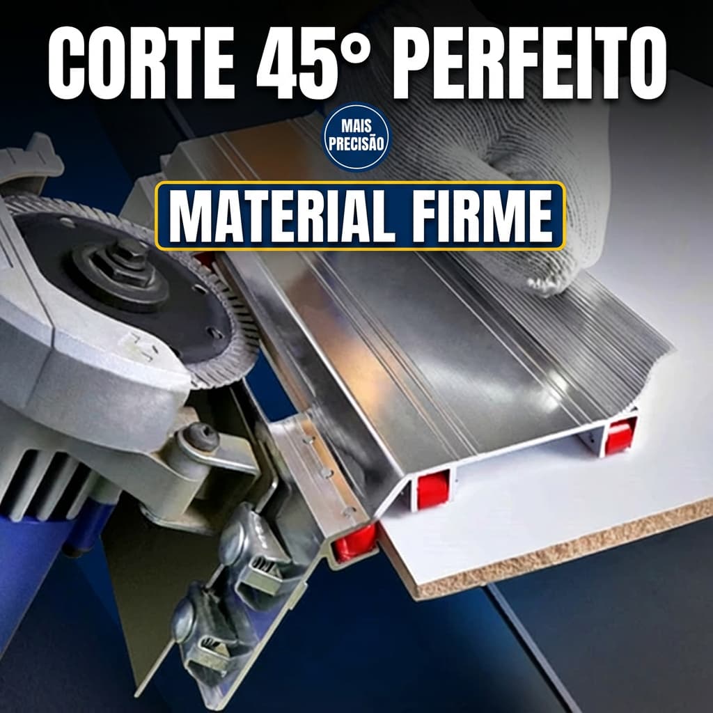 Guia para Corte 45 Graus Serra Meia Esquadria em Porcelanato e Cerâmica