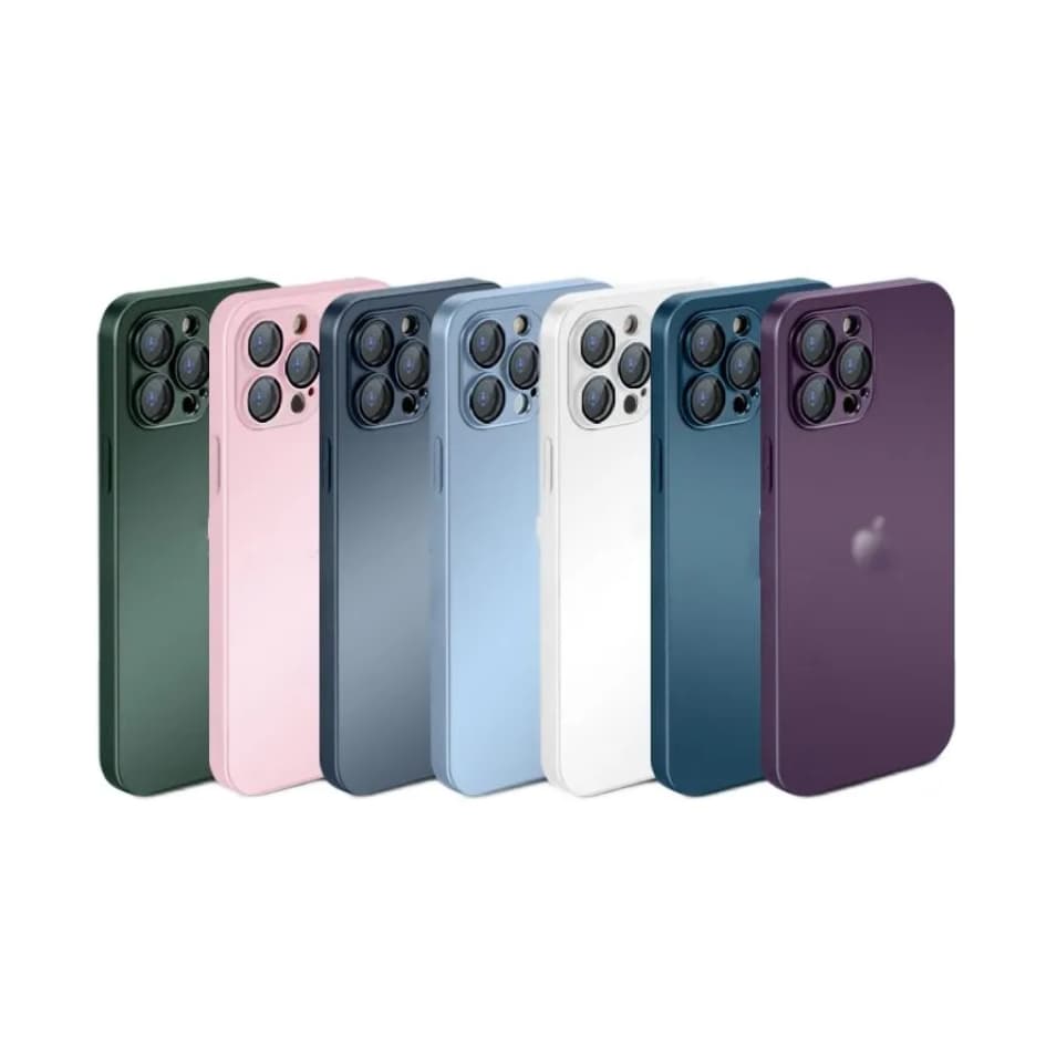 Capa Ag-glass Luxo Igual Traseira Fosco C/ Magsafe Para iPhones 16 16Pro 16Pro Max  Diversas Cores