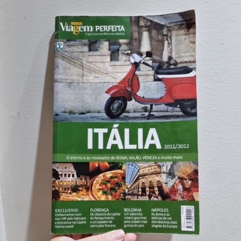 revista coleção viagem Itália