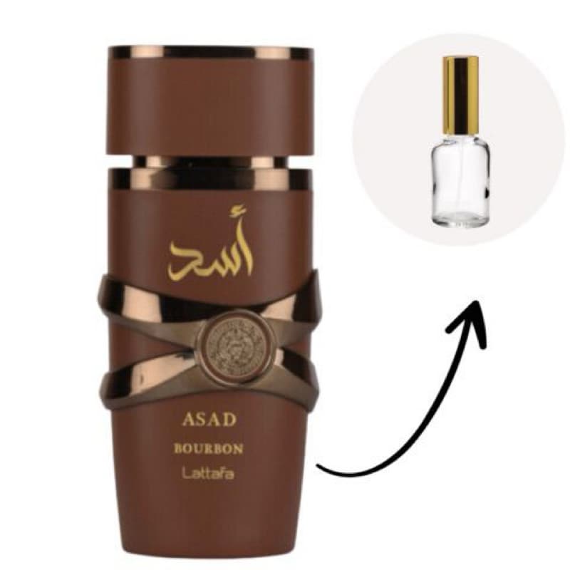 Perfume Asad Bourbon Lattafa Masculino Original Arabe Alta Fixação