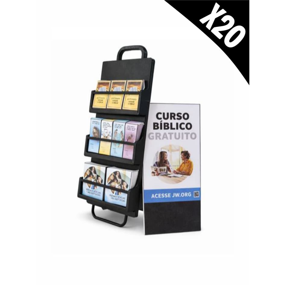 Miniatura de Carrinho JW para Publicação Testemunha de Jeová - Atacado KIT COM 20 UNI