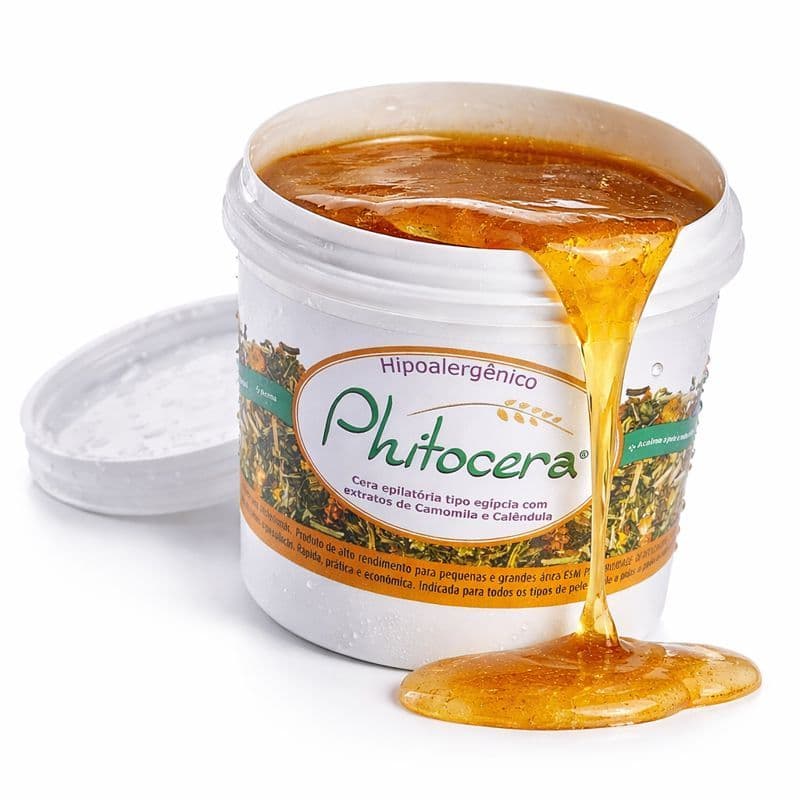 Cera Morna Depilatória Phito-cera 1kg Hipoalergenica | Broto Beleza