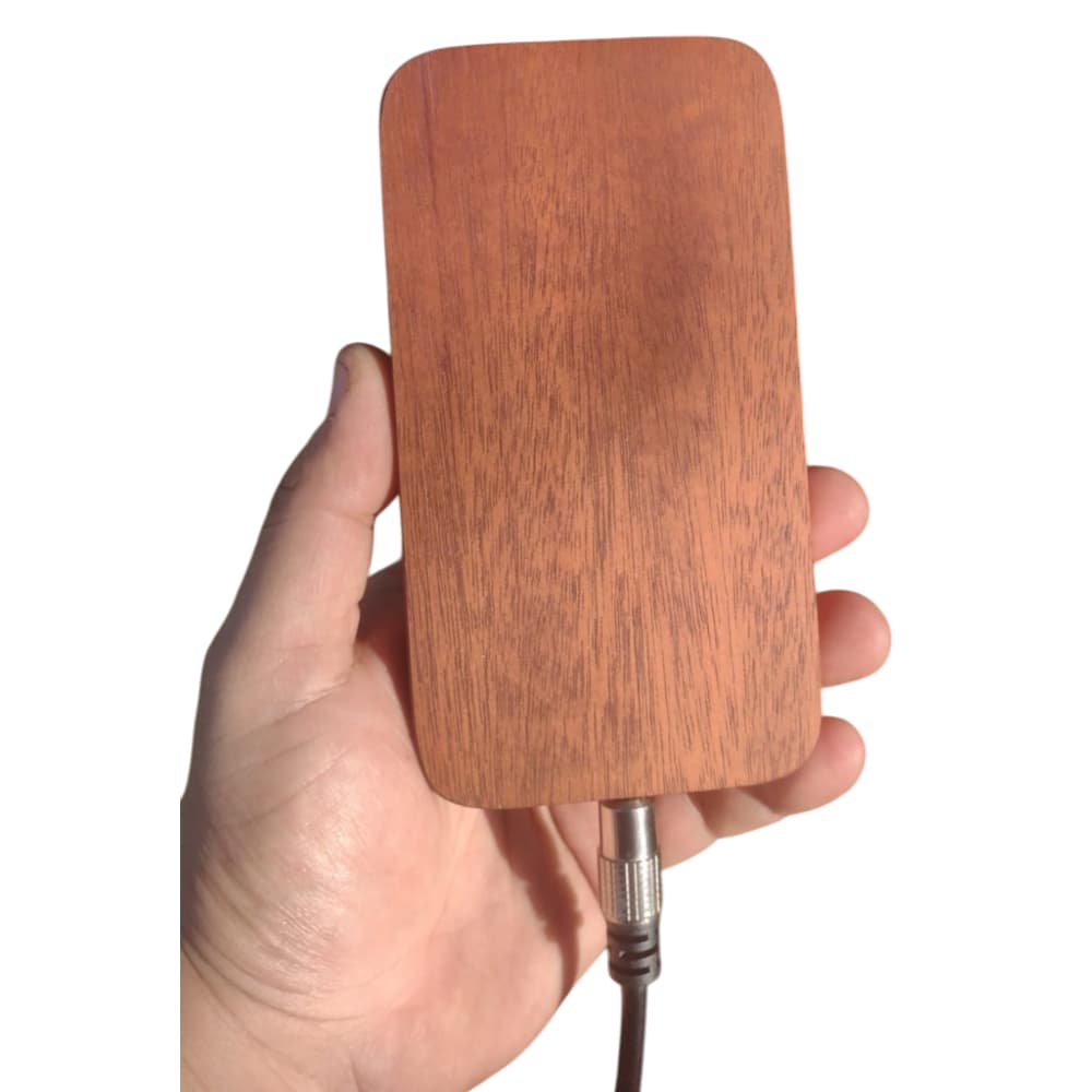 Cajon de Bolso DUO Jacarandaz Microfonado Elétrico Ganzá Caixinha de Fosforo Asalato Ovinho