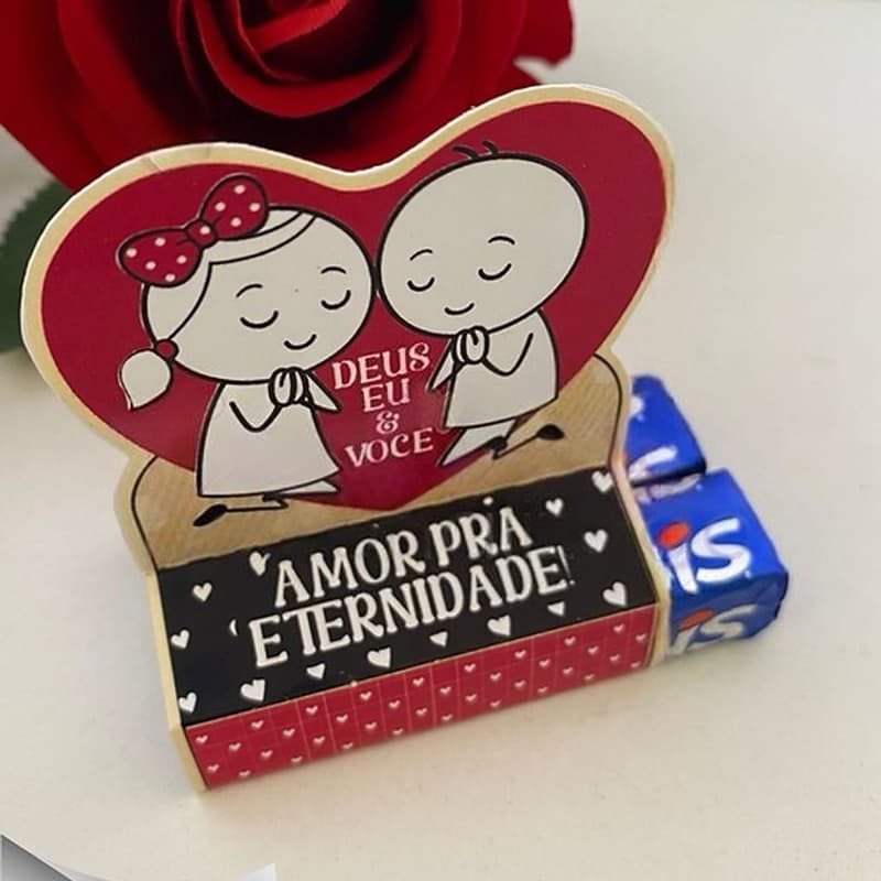 kit 12 porta Bis Lembrancinha  mimo cliente encontro de casais igreja mimo( não acompanha o bis)
