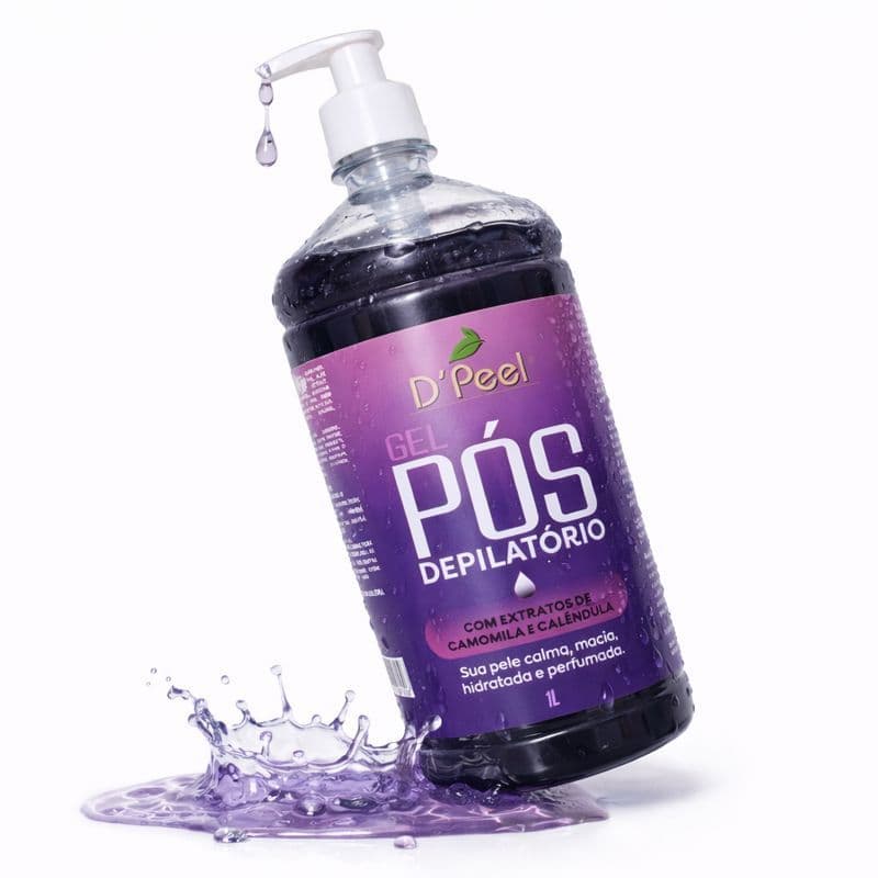 LOÇÃO Pós Depilatório Em Gel Com Extratos De Calendula DPEEL 1000ml
