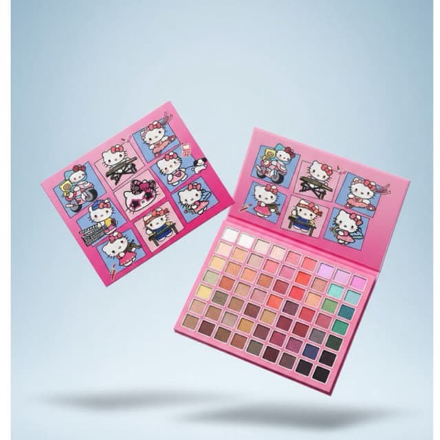Paleta De Sombras Hello Kitty 63 Cores