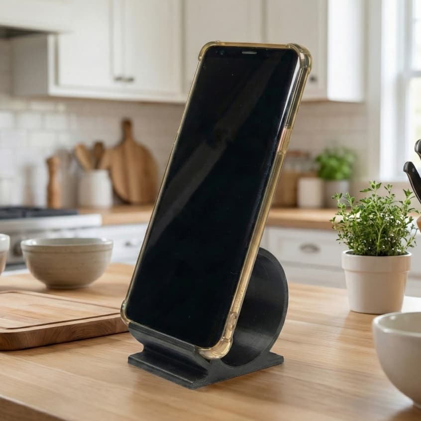Suporte de Celular de Mesa Smartphone Minimalista