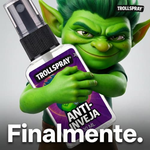 TROLLSPRAY™ Anti-Inveja | Spray de Ambiente Divertido 30ml | Presente Criativo