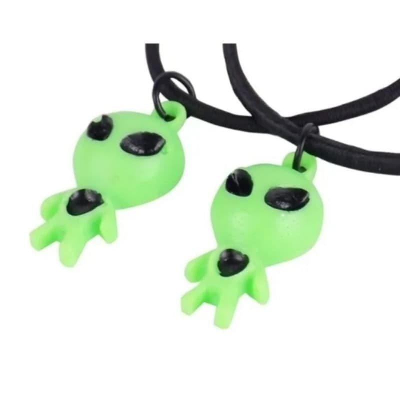 kit Colar ET Alien Friends Boneco Resina Super Promoção!!!